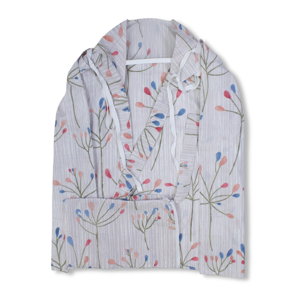 Cotton Nursing Cover – Floral Buds Print