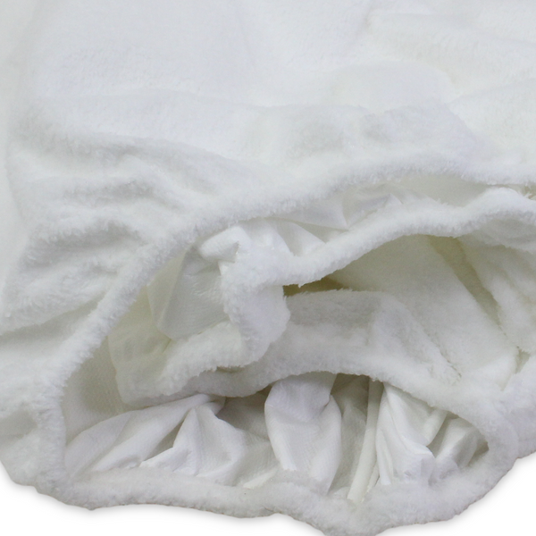 Ode Multi-Purpose Crib Mattress Protector – Off-White ( 120*70 )