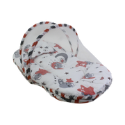 Kiddy Cotton Mosquito Net – Off-White with Koala Print