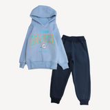 Miami Dolphins Long-Sleeved Fleeced Hooded Pajama