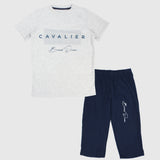 "Cavalier" Short-Sleeved Pajama