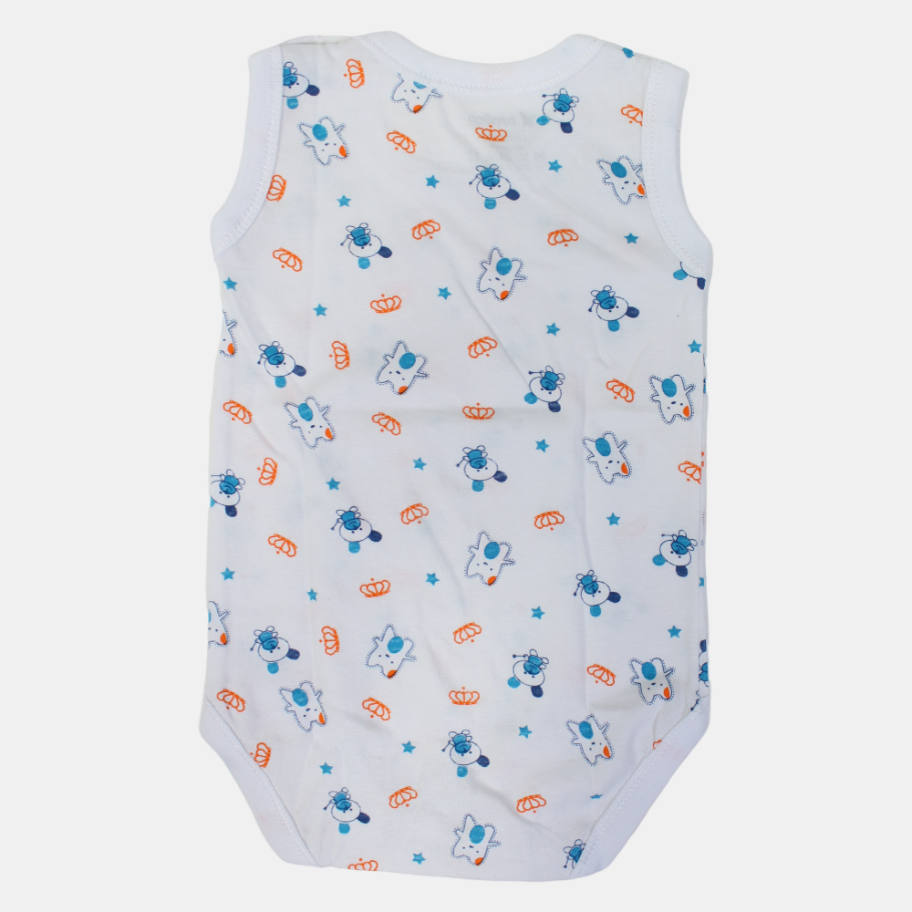 Unisex Sleeveless Underwear Bodysuit – Assorted Prints