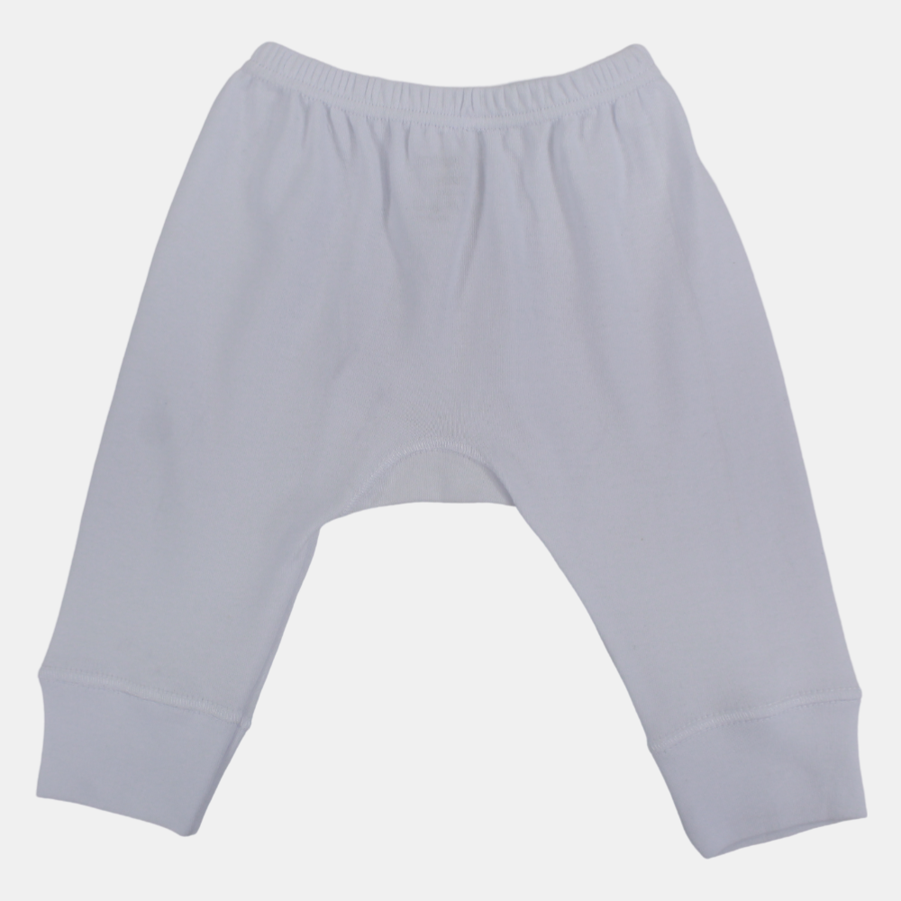 Unisex Baby Plain White Underwear Pants – Soft Cotton Comfort