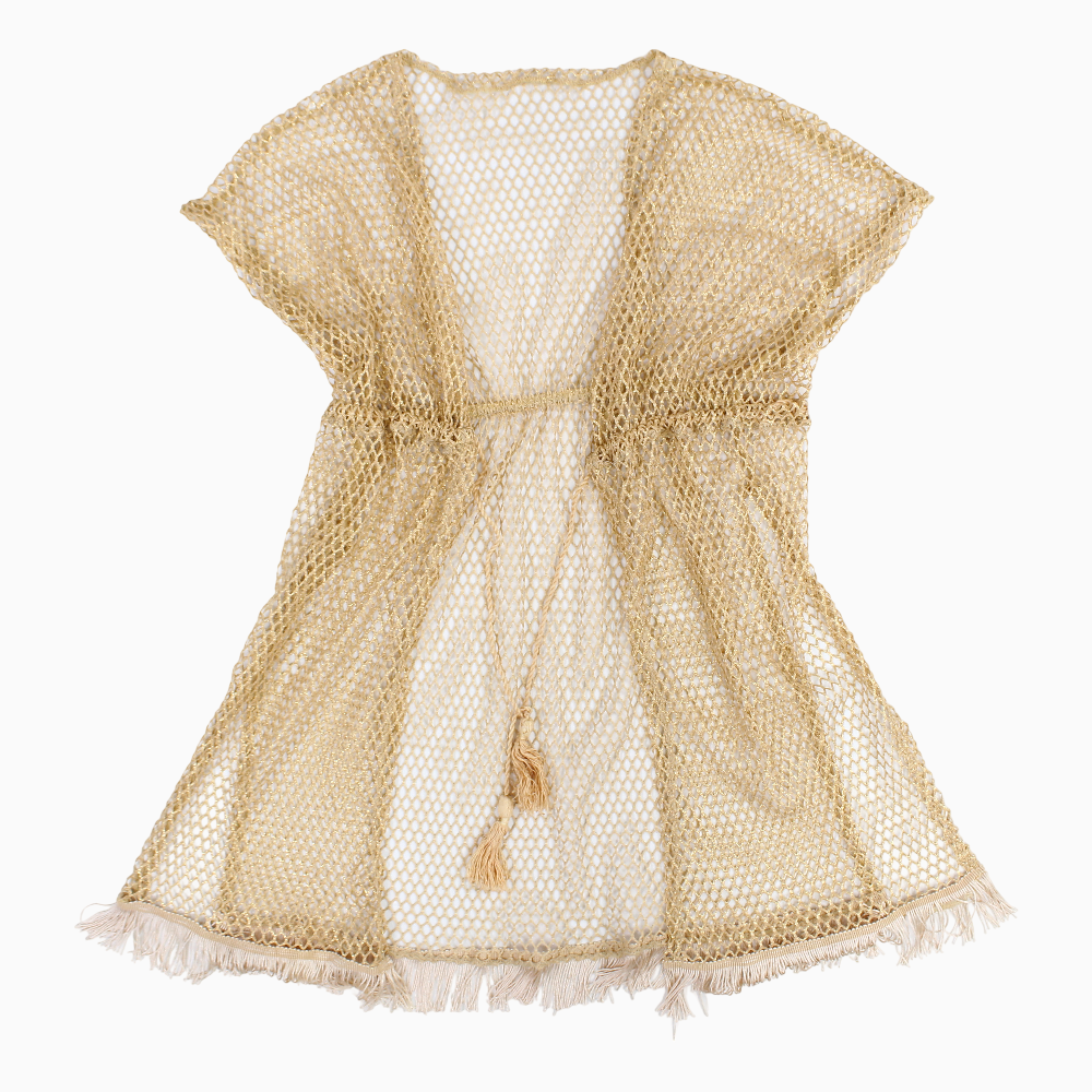 Girls Swimwear Cover-Up – Gold
