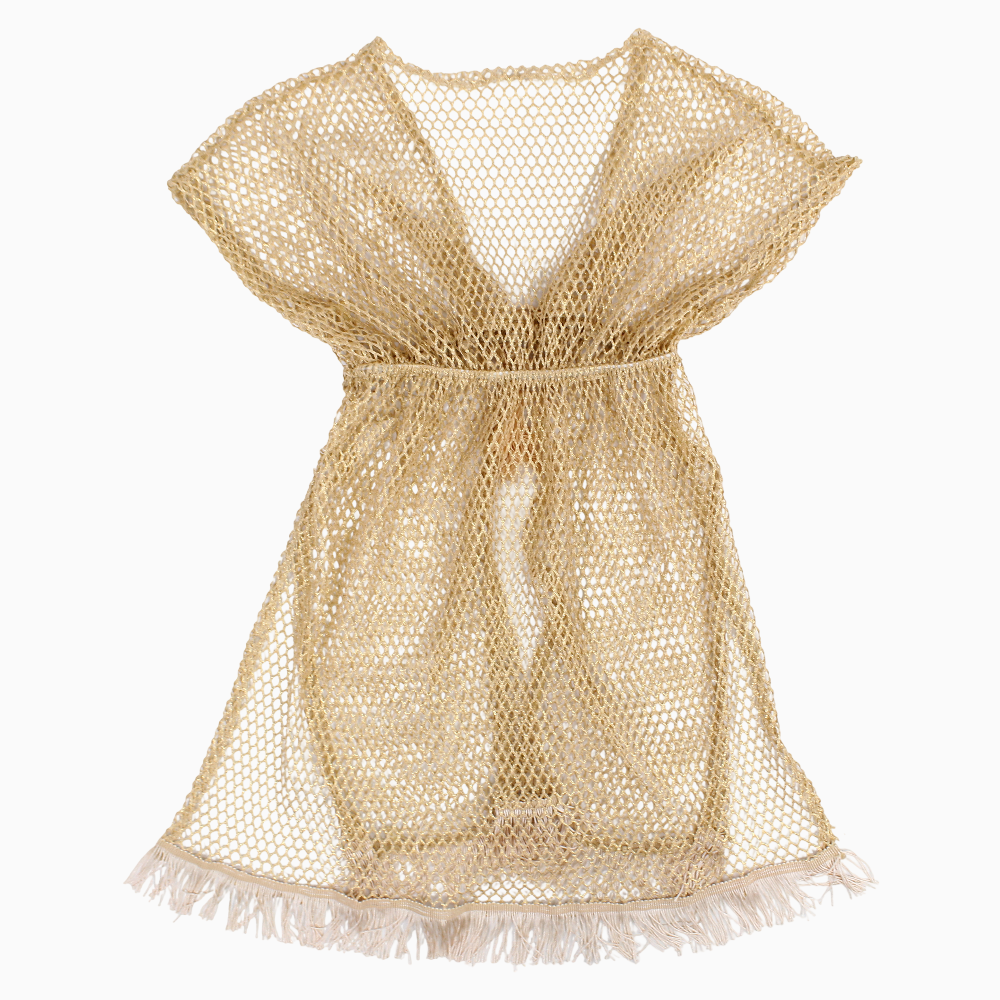 Girls Swimwear Cover-Up – Gold