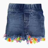 Girls Denim Shorts – Light Wash