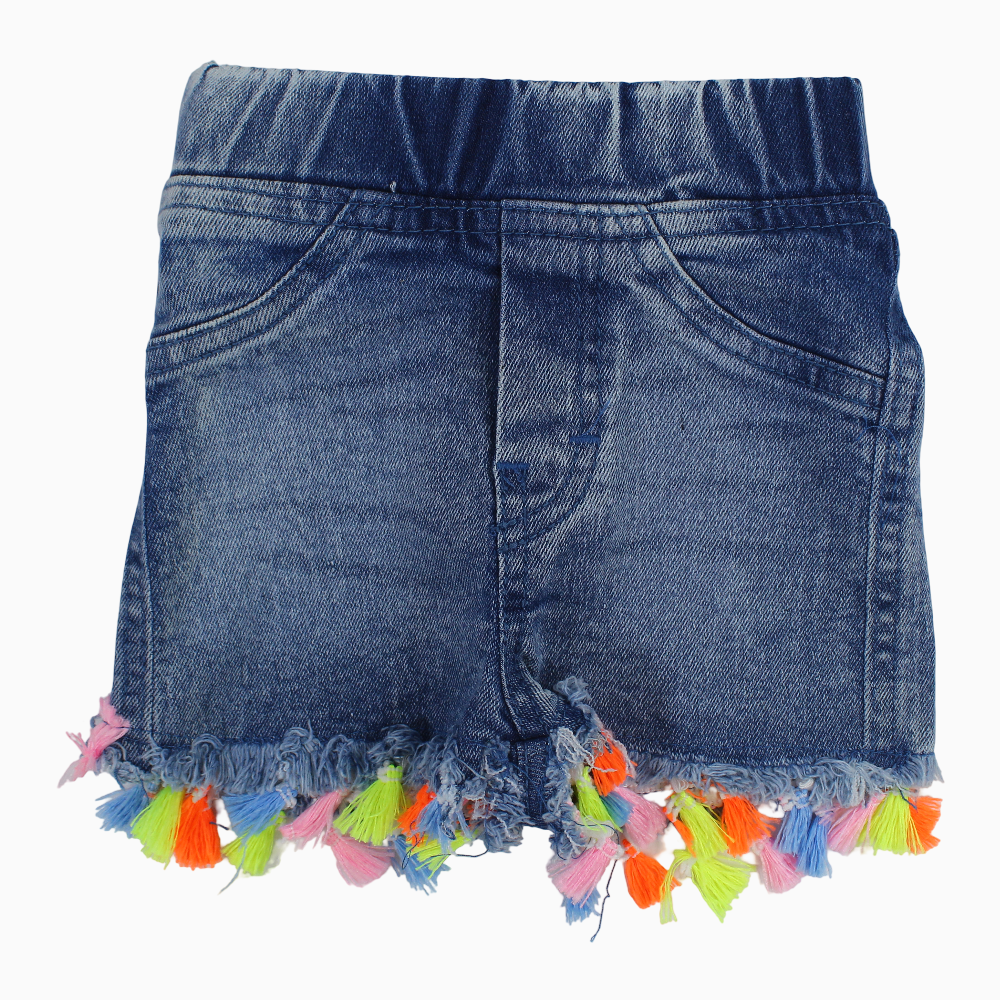 Girls Denim Shorts – Light Wash