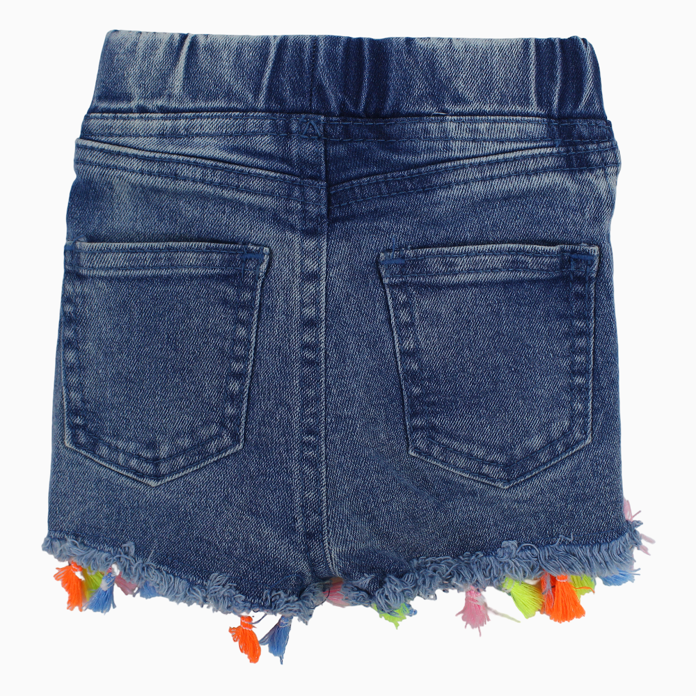 Girls Denim Shorts – Light Wash