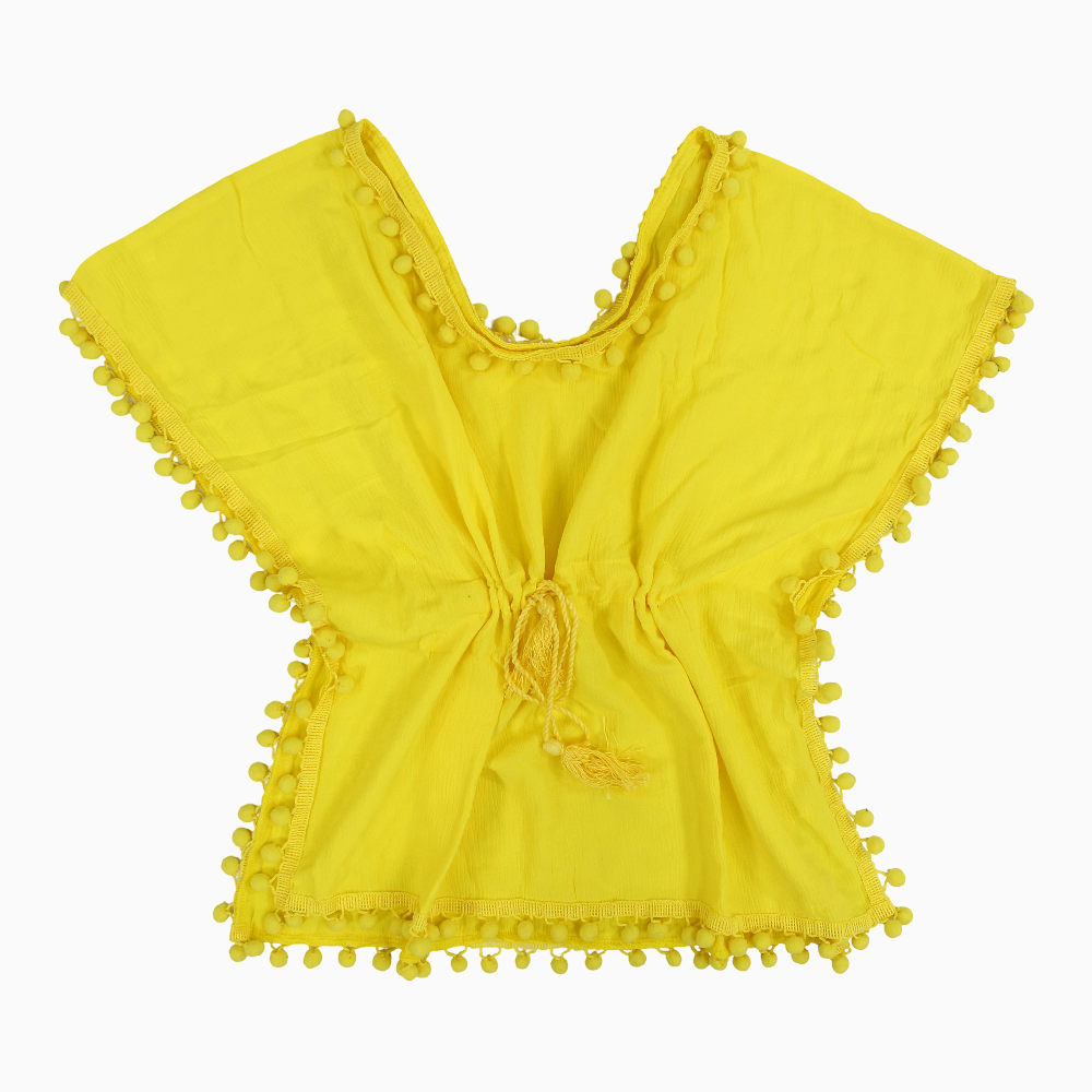 Girls Swimwear Cover-Up – Yellow