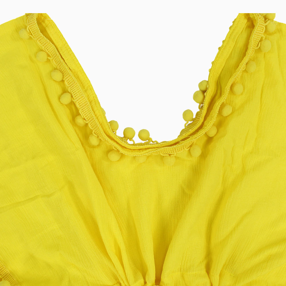 Girls Swimwear Cover-Up – Yellow