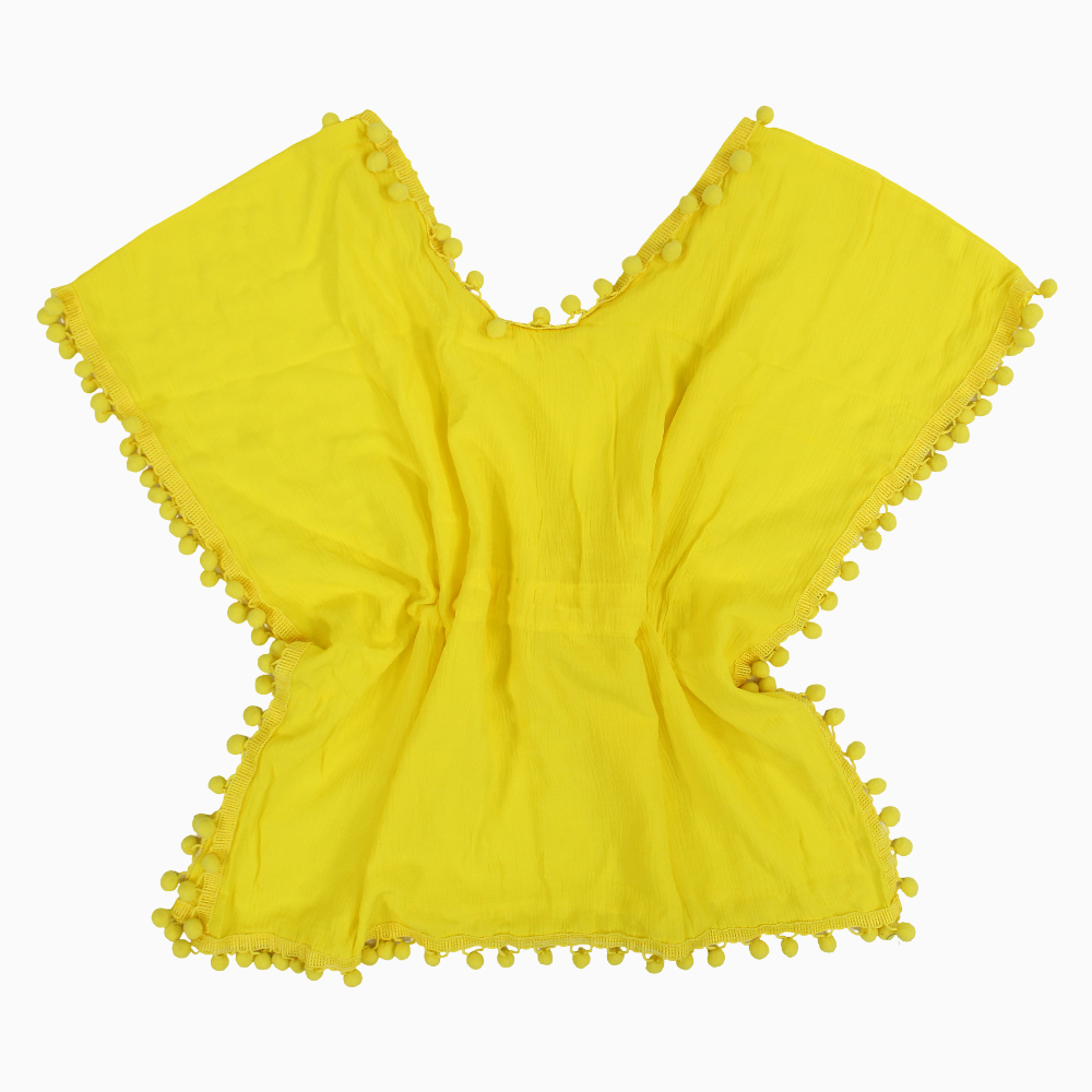 Girls Swimwear Cover-Up – Yellow