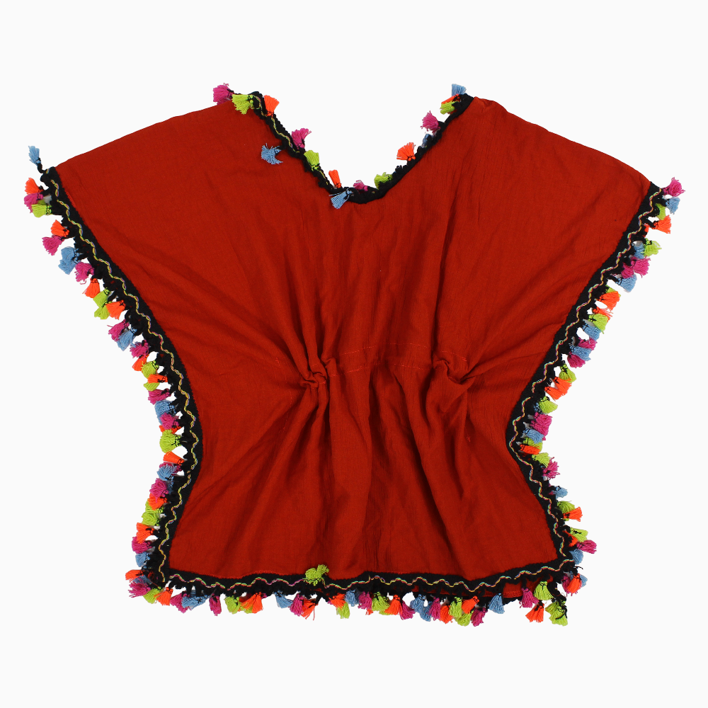 Girls Swimwear Cover-Up – Brick