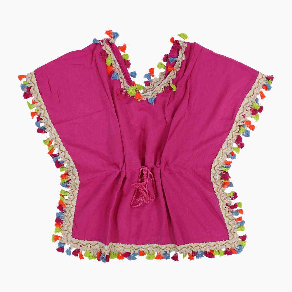 Girls Swimwear Cover-Up – Fuchsia