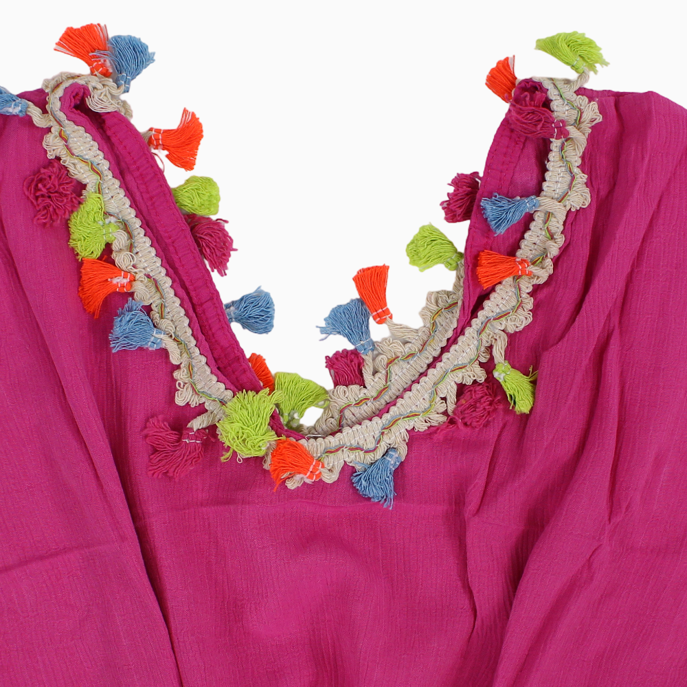 Girls Swimwear Cover-Up – Fuchsia