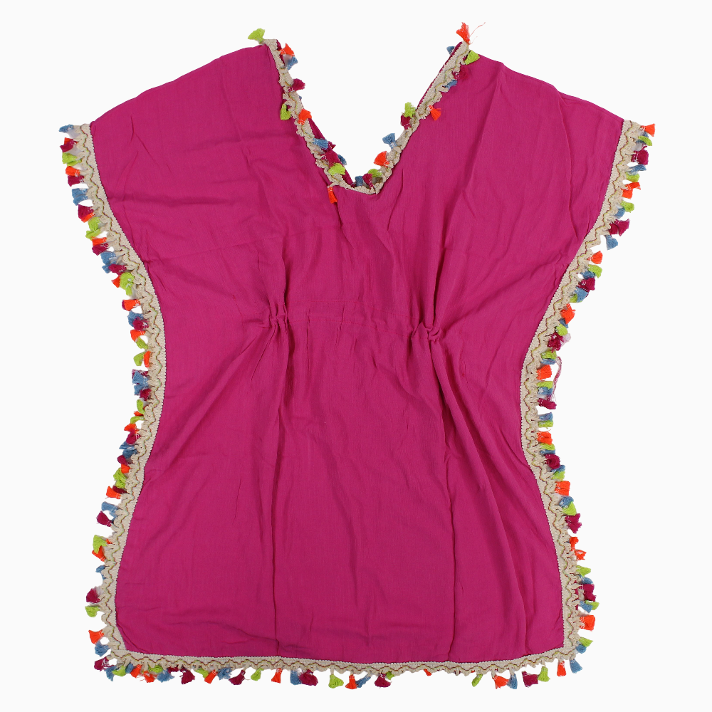 Girls Swimwear Cover-Up – Fuchsia