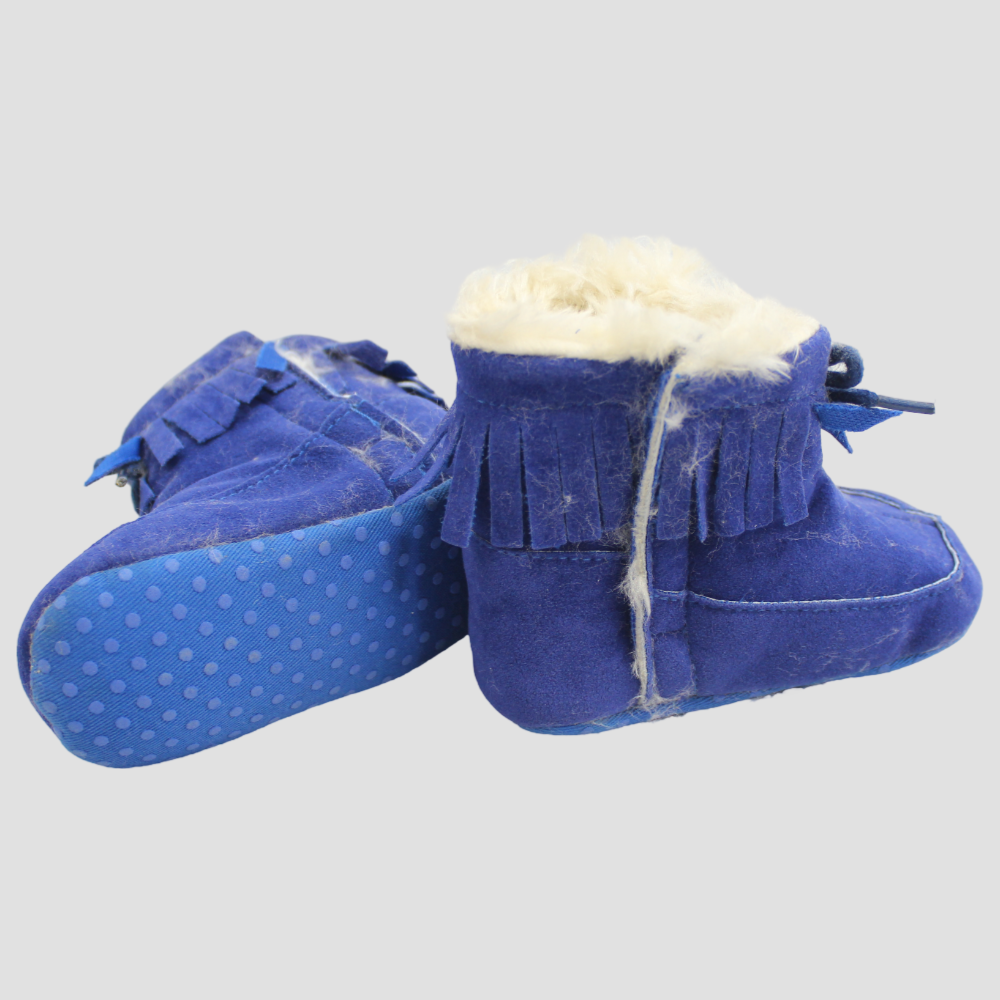 Velvet Baby Half Boots