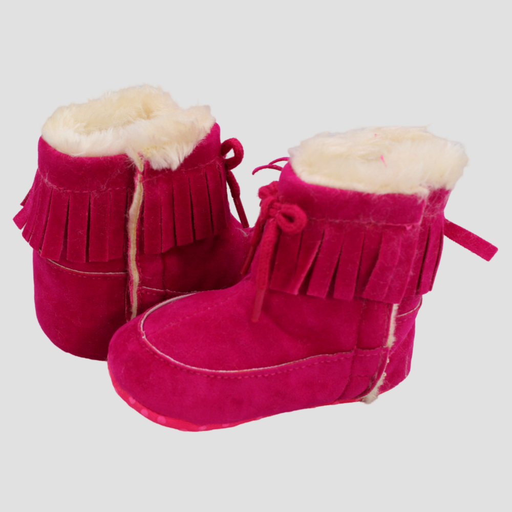 Velvet Baby Half Boots