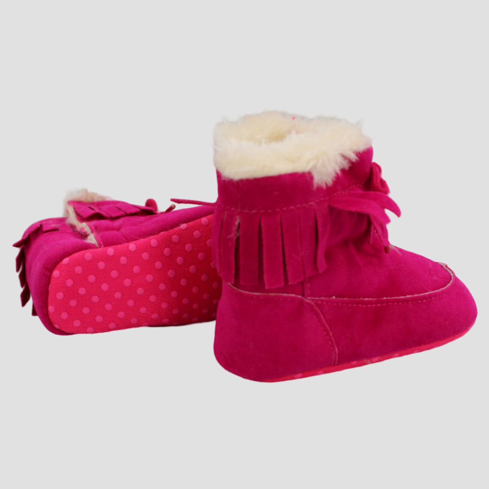 Velvet Baby Half Boots