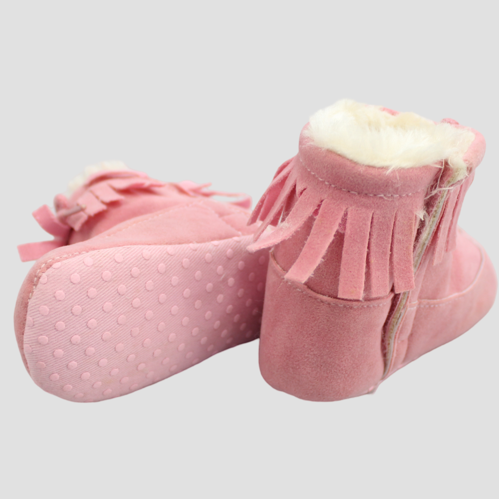 Velvet Baby Half Boots