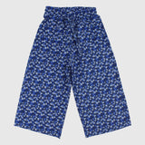 Blue Floral Comfy Pants