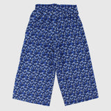 Blue Floral Comfy Pants