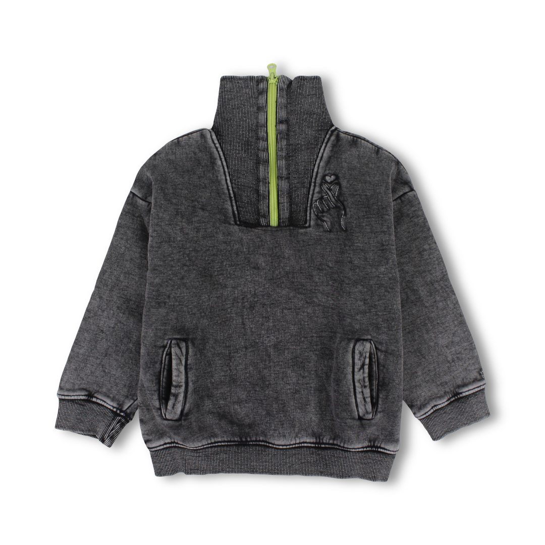 Unisex Cotton Sweatshirt – Grey
