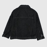 Unisex Black Jean Jacket