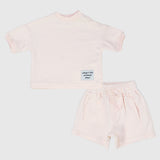 Unisex Pink 2-Piece Outfit Set
