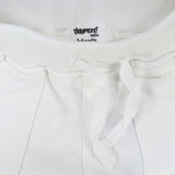 Unisex White Comfy Shorts