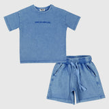 Unisex Blue Outfit Set