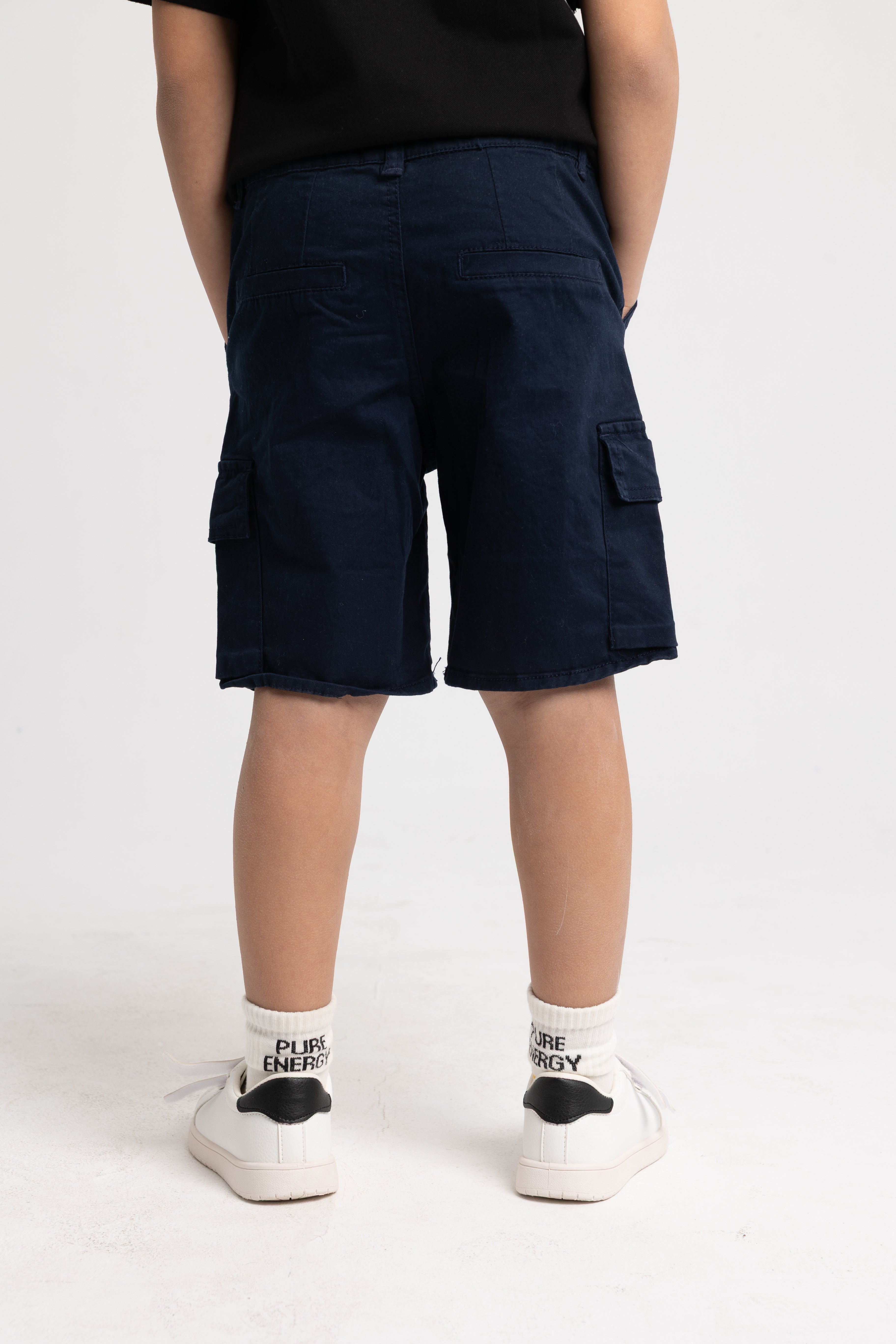 Navy Cargo Shorts