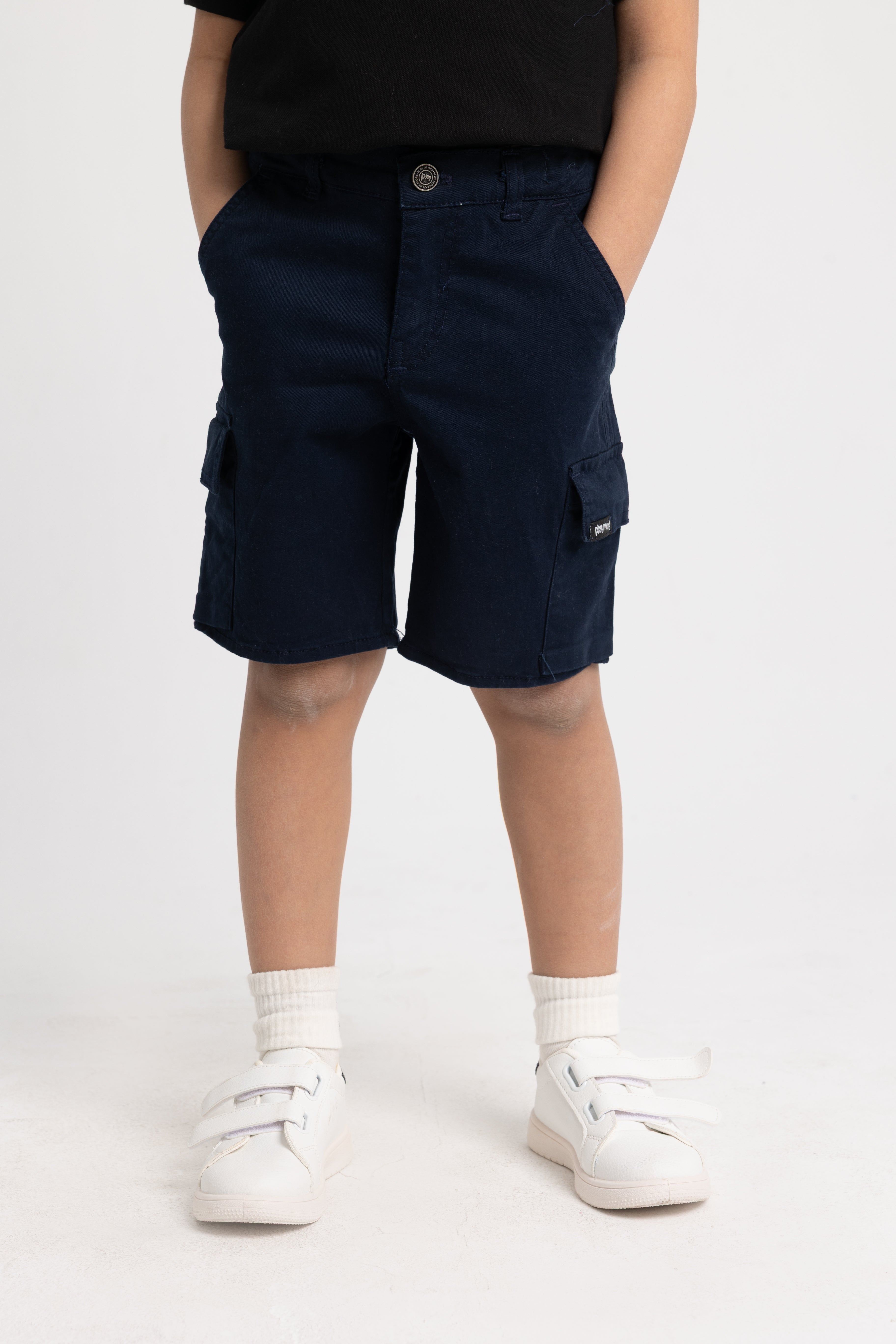 Navy Cargo Shorts