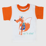 "Off To Play" Short-Sleeved T-Shirt