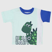 تيشيرت "Hello Baby" بأكمام قصيرة