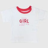 "Little Girl With Big Plans" Short-Sleeved T-Shirt