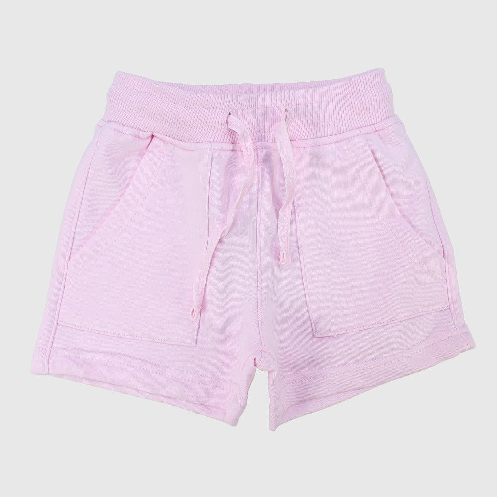 Girls' Pink Comfy Shorts
