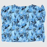Blue Flowery Cache Maillot