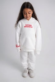 Unisex Offwhite Comfy Sweatpants