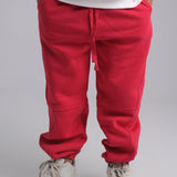 Unisex Red Comfy Sweatpants