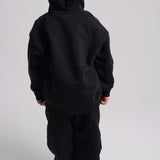 Unisex "Born To Play" Black Long-Sleeved Hoodie