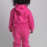 Fuchsia 2-Piece Hooded Outfit Set