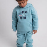 "Cool rhiNo" 2-Piece Hooded Outfit Set