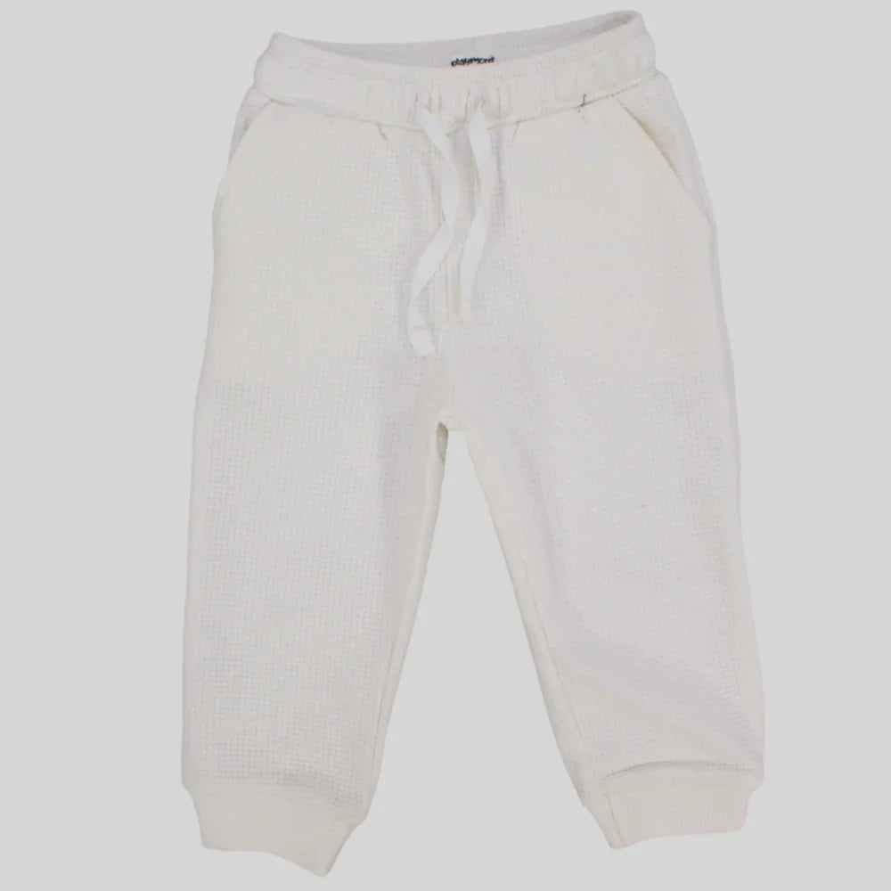 Unisex Offwhite Comfy Sweatpants - Clothing - Playmore