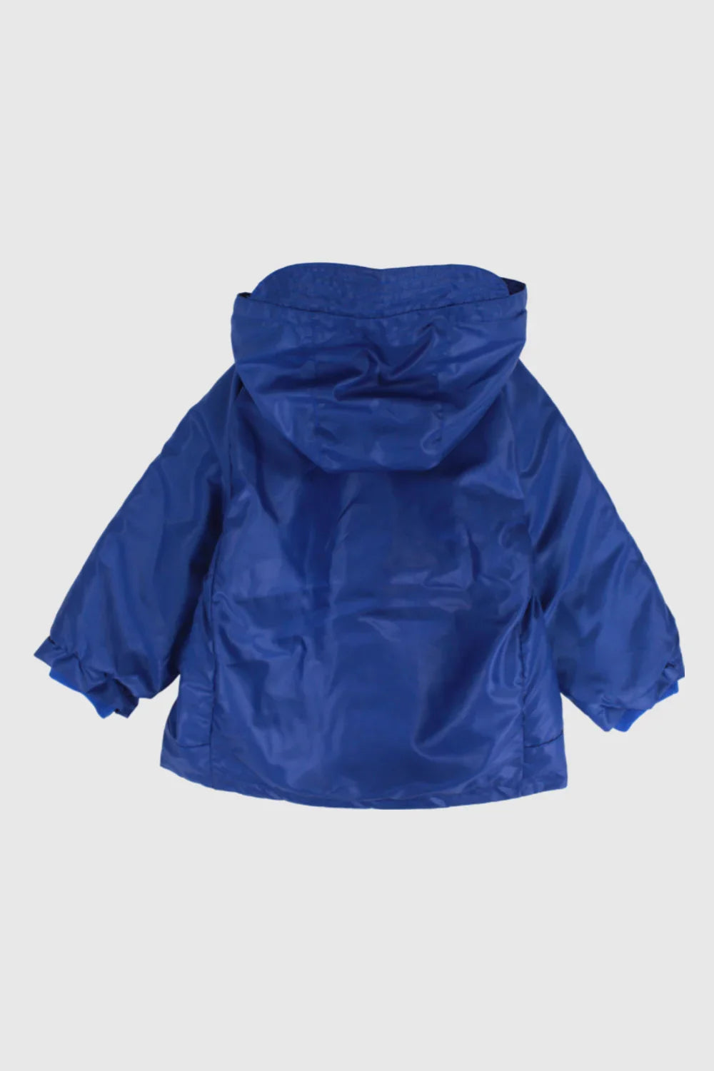 Unisex Blue Fur Lined Raincoat