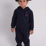 Unisex "Cool Kid" Navy 2-Piece Hooded Outfit Set