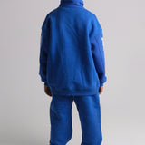 Unisex Blue "Playing Outdoors Club" Comfy Sweatpants