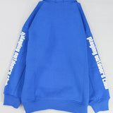 Unisex Blue "Playing Outdoors Club" Long-Sleeved Sweatshirt