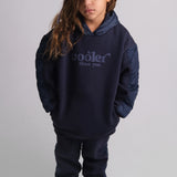 Unisex Navy "Cooler Than You" Long-Sleeved Hoodie