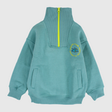 Unisex Mint Long-Sleeved Sweatshirt