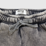 Unisex Grey washed Sweatpants